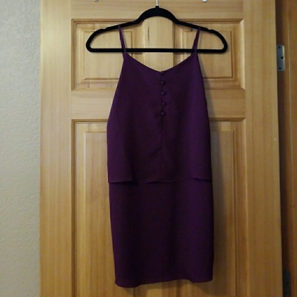 Naked Zebra purple dress/tunic